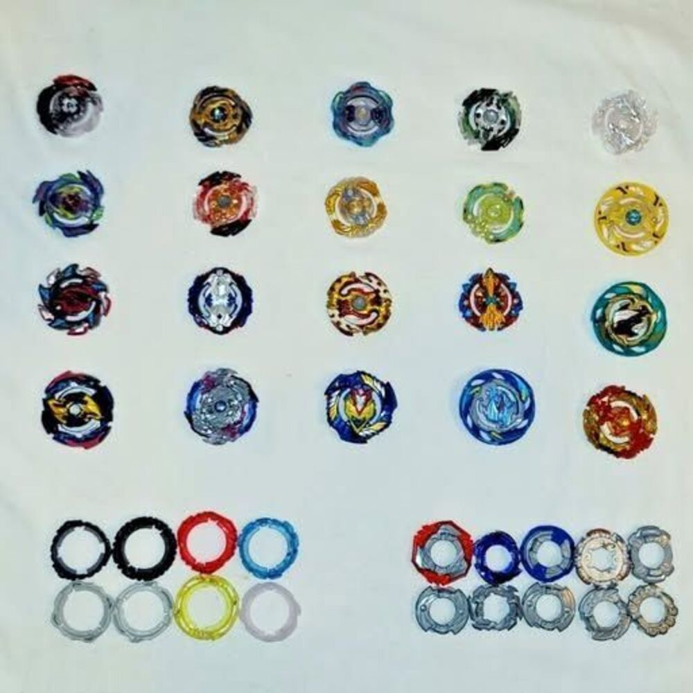 Huge Beyblade Lot [20+] Takara Tomy Hasbro Burst GT Cho-Z Turbo Evolution Tops